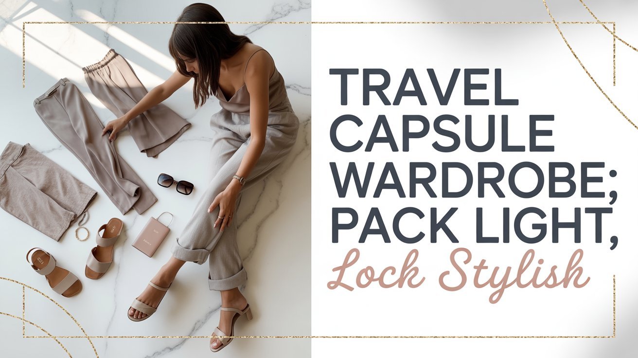 Travel Capsule Wardrobe 2026: Pack Light, Look Stylish