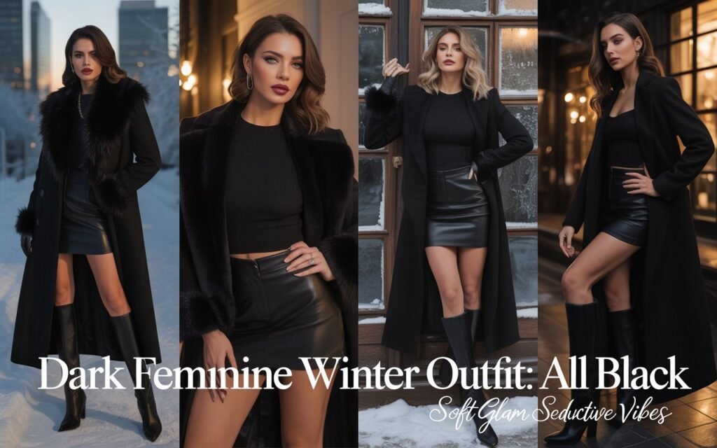 Dark Feminine Winter Outfits