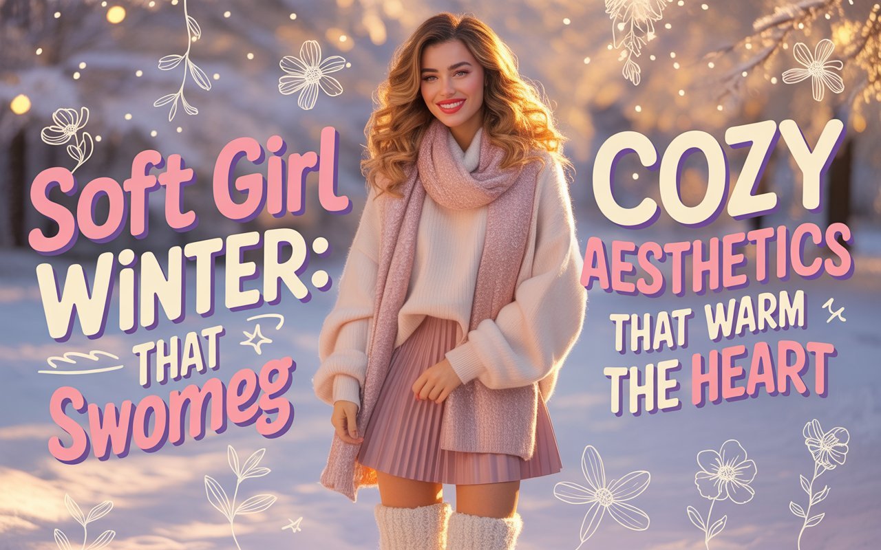 “Soft Girl Winter: Cozy Aesthetics That Warm the Heart"
