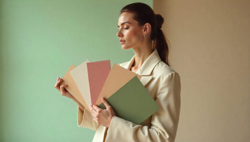 Color-Coordinated Capsule Wardrobe