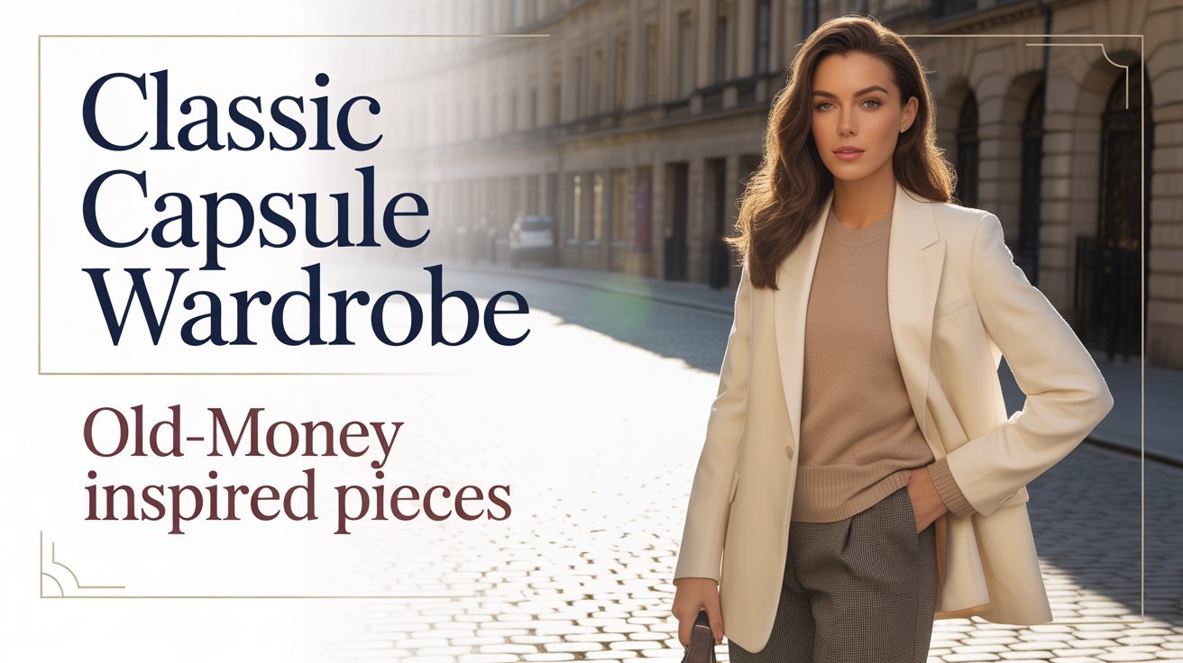 Classic Capsule Wardrobe 2026 Old-Money Inspired Pieces