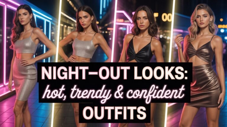 Night-Out Looks 2026: Hot, Trendy & Confident Outfits
