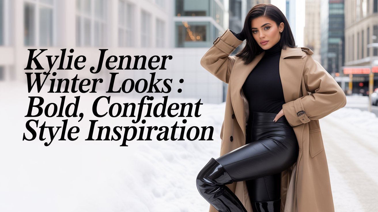 Kylie Jenner Winter Looks Bold, Confident Style Inspiration