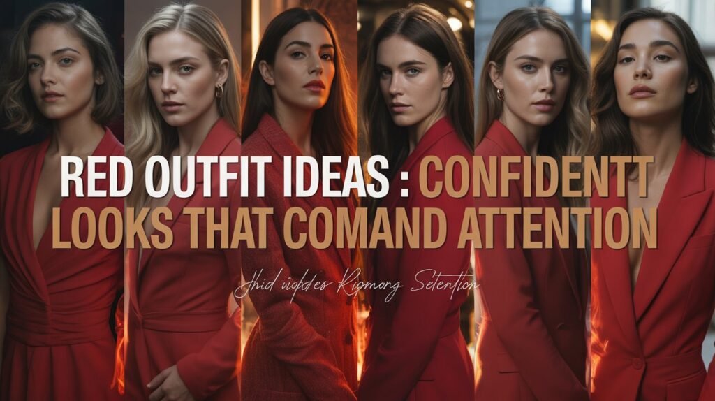Red Outfit Ideas Confident Looks That Command Attention