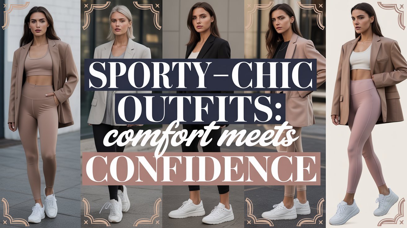 Sporty-Chic Outfits Comfort Meets Confidence