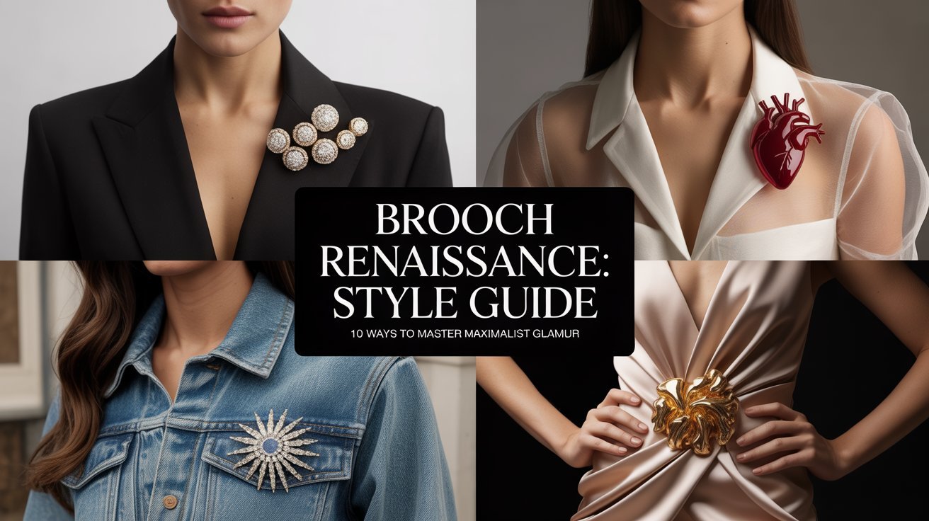 The 2026 Brooch Renaissance A Masterclass in Maximalist Glamour