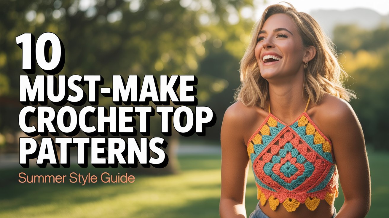 Crochet Top Pattern Free 12 Must-Make for Summer