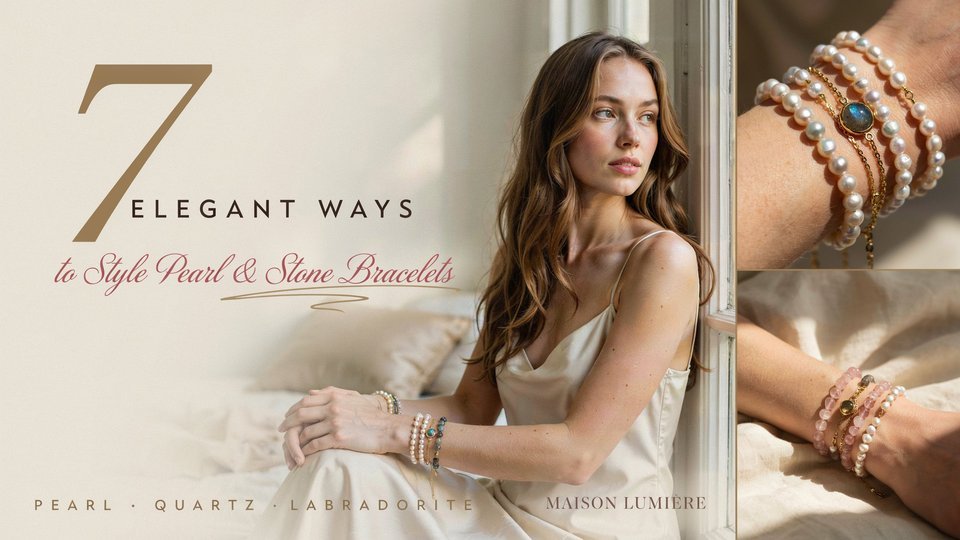 7 Elegant Ways to Style Pearl and Stone Bracelets